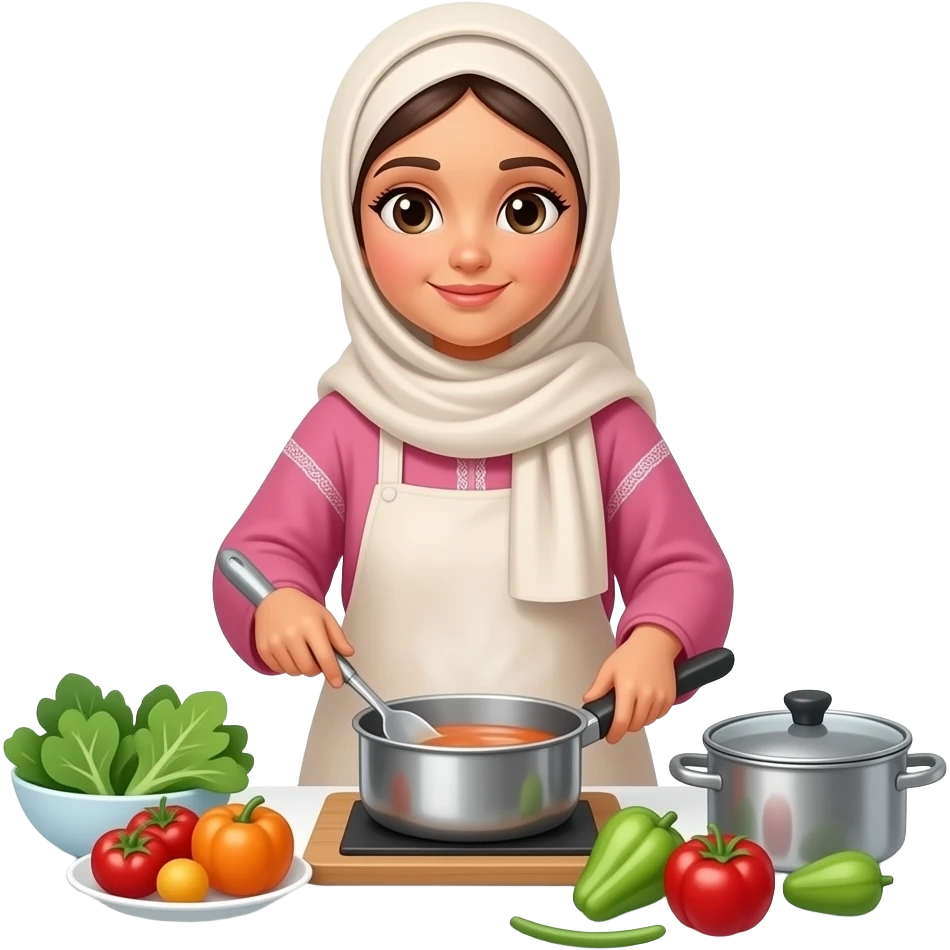 Moroccan Cooking women emoji