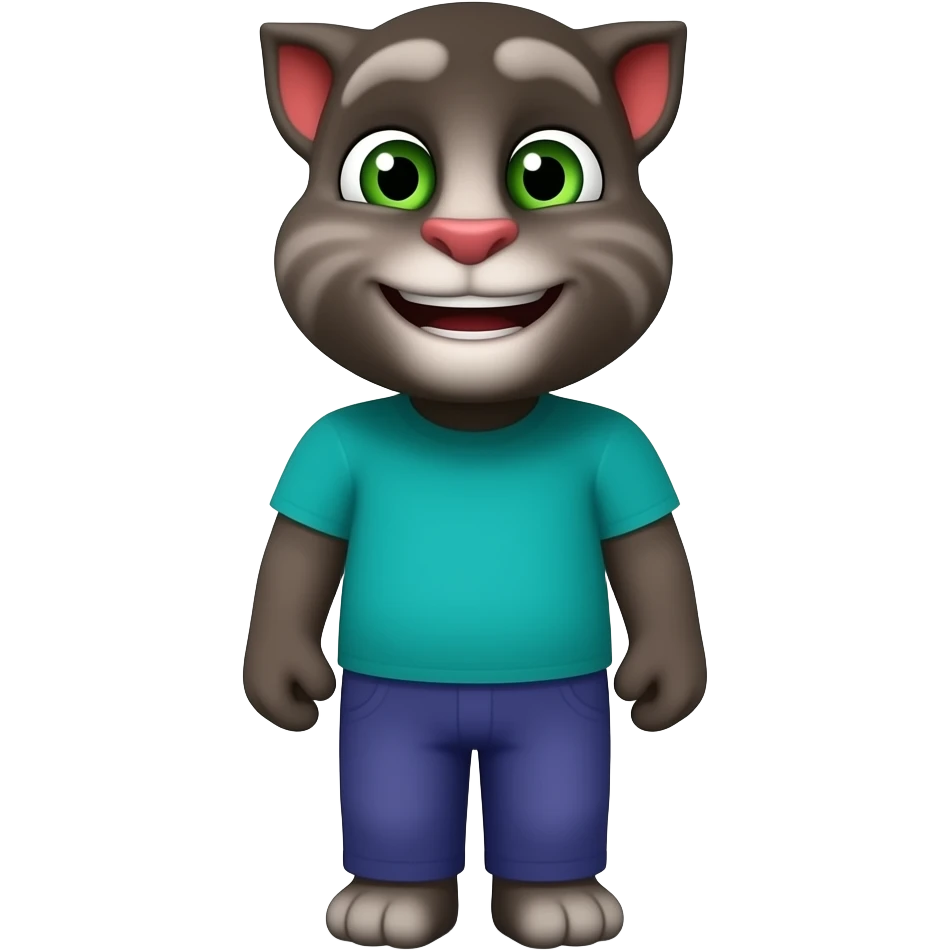صد تاTalking TOM درحال ماینکرافت بازی کردن emoji