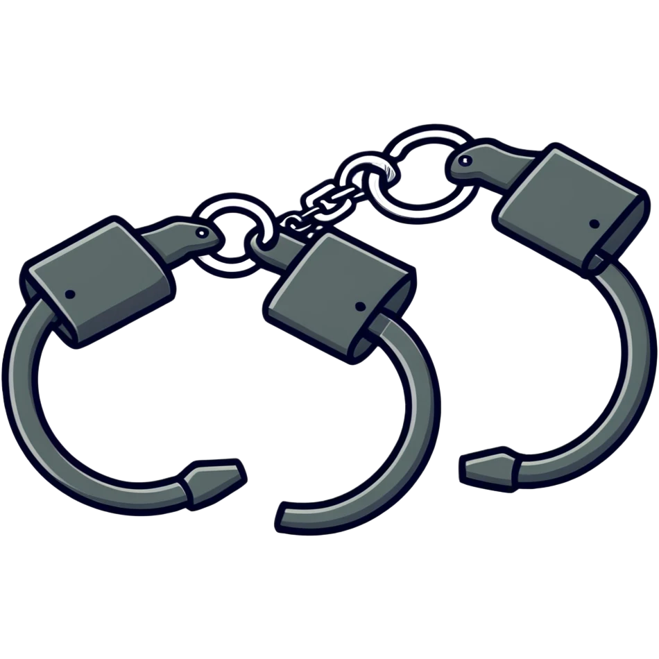 handcuffs emoji