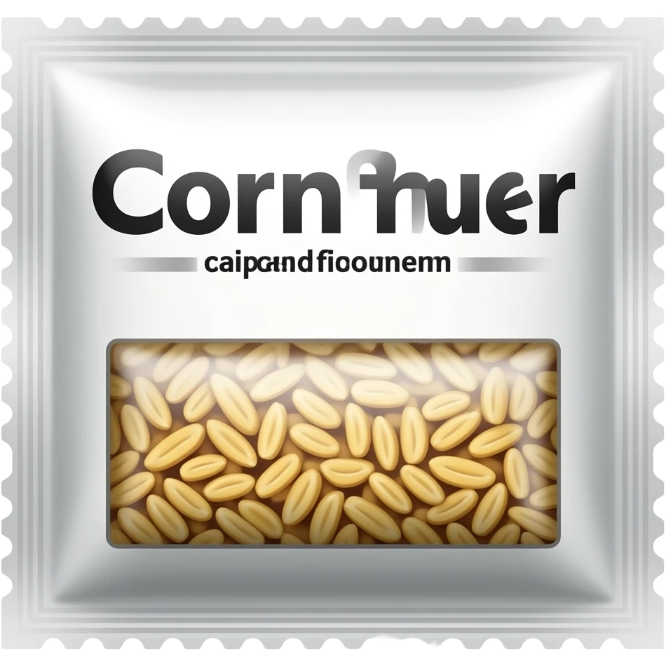 cornflour packet emoji