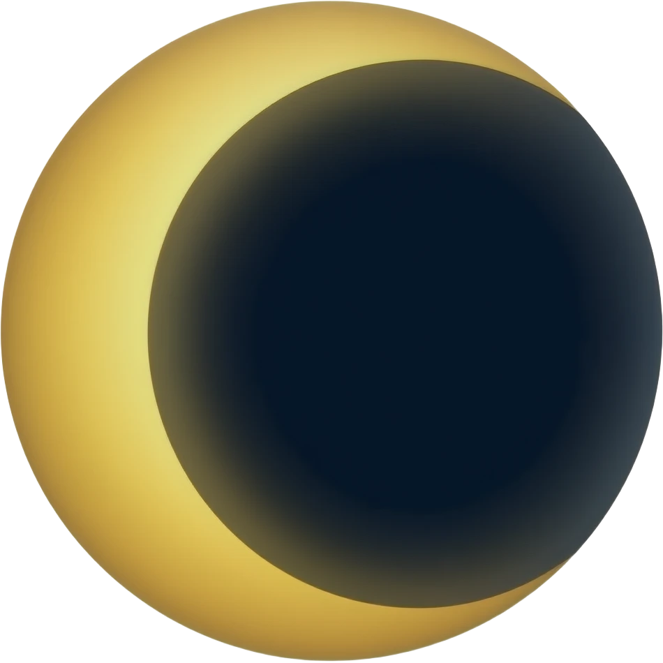 Solar eclipse emoji