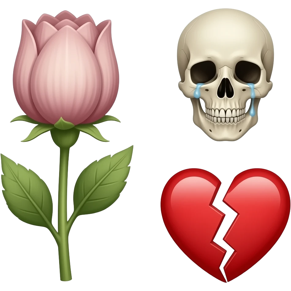 🥀😭💀💔 emoji