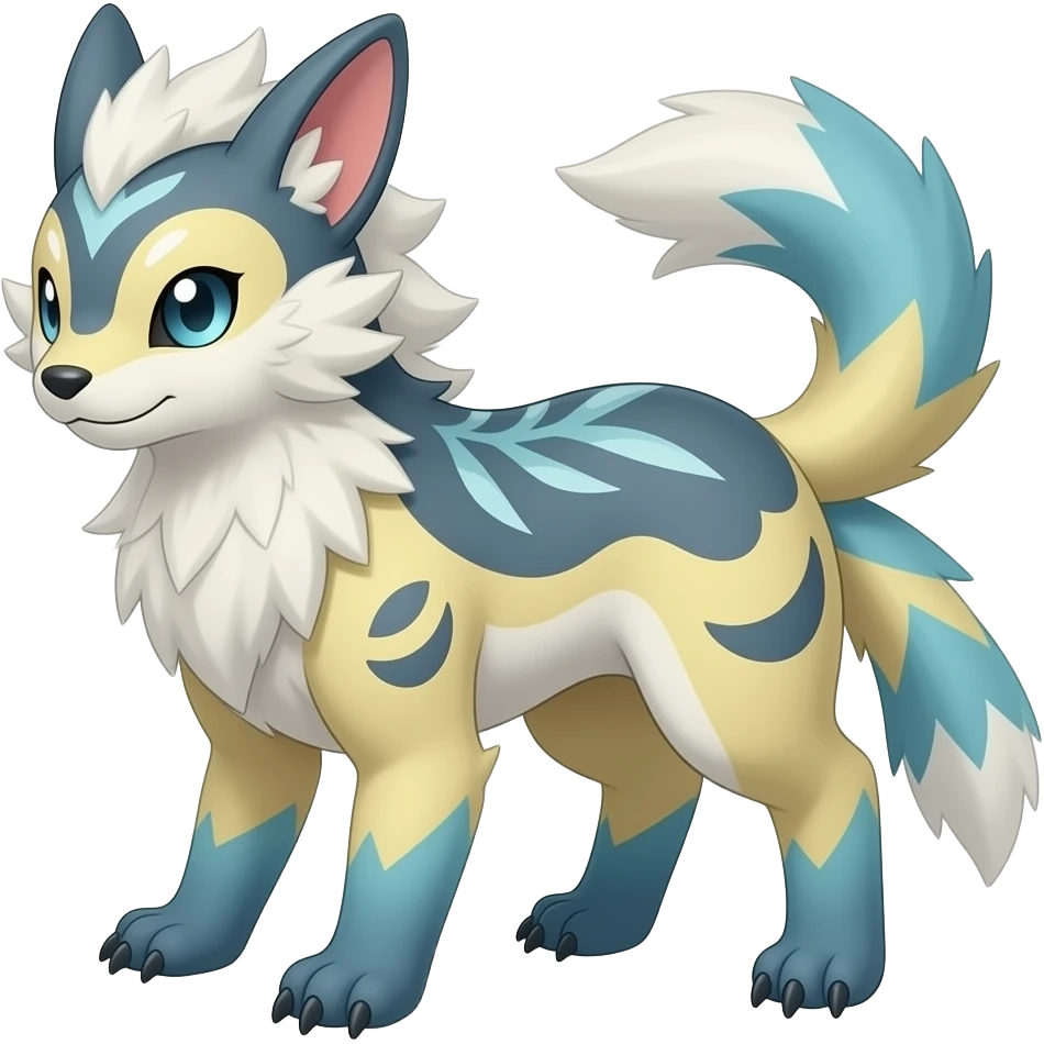 Meowstic-Minccino-Furret-Milotic-Exveemon-hybrid emoji