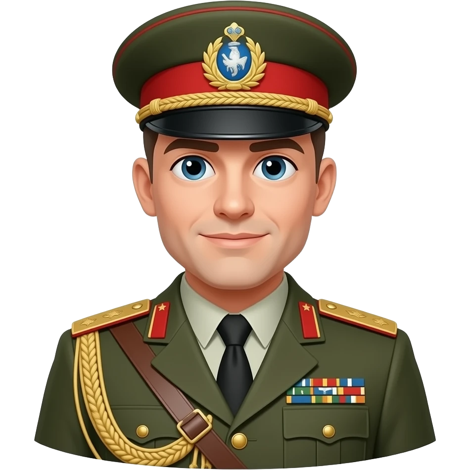 Soldier with gigh rank emoji