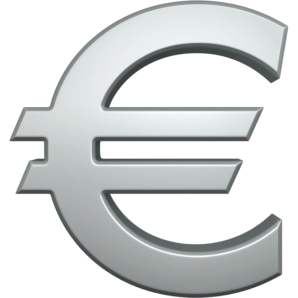 euro sign emoji