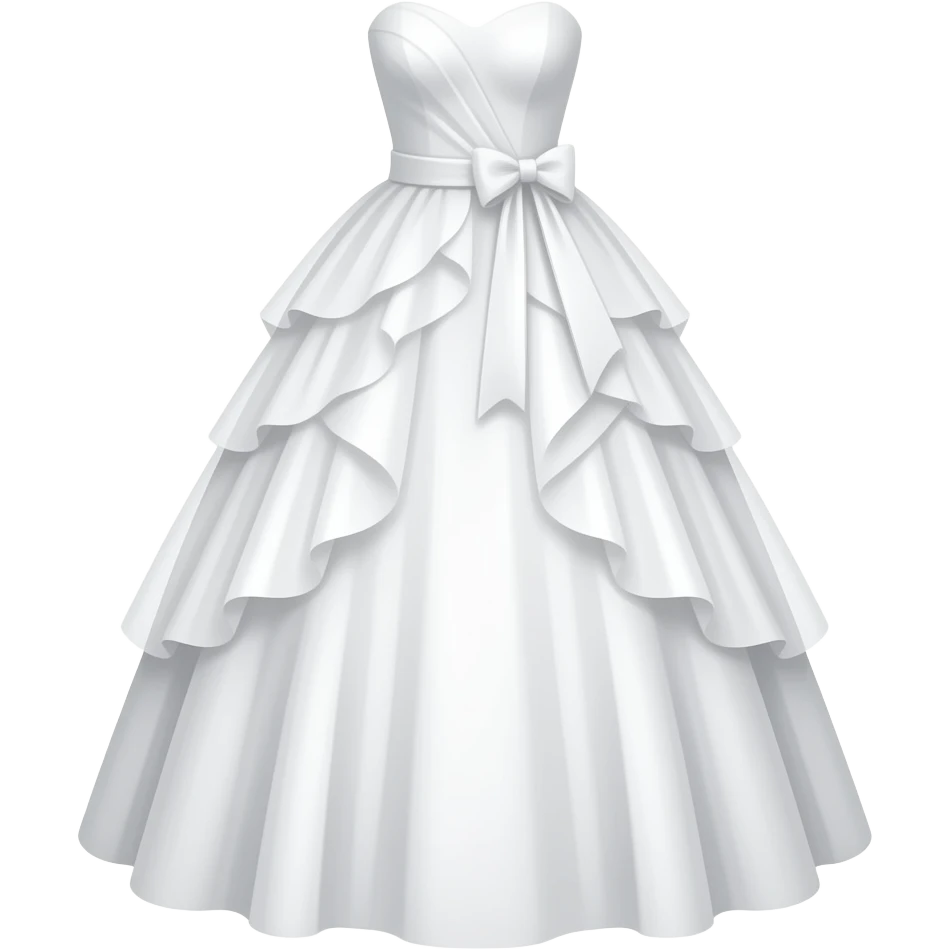 Wedding dress emoji