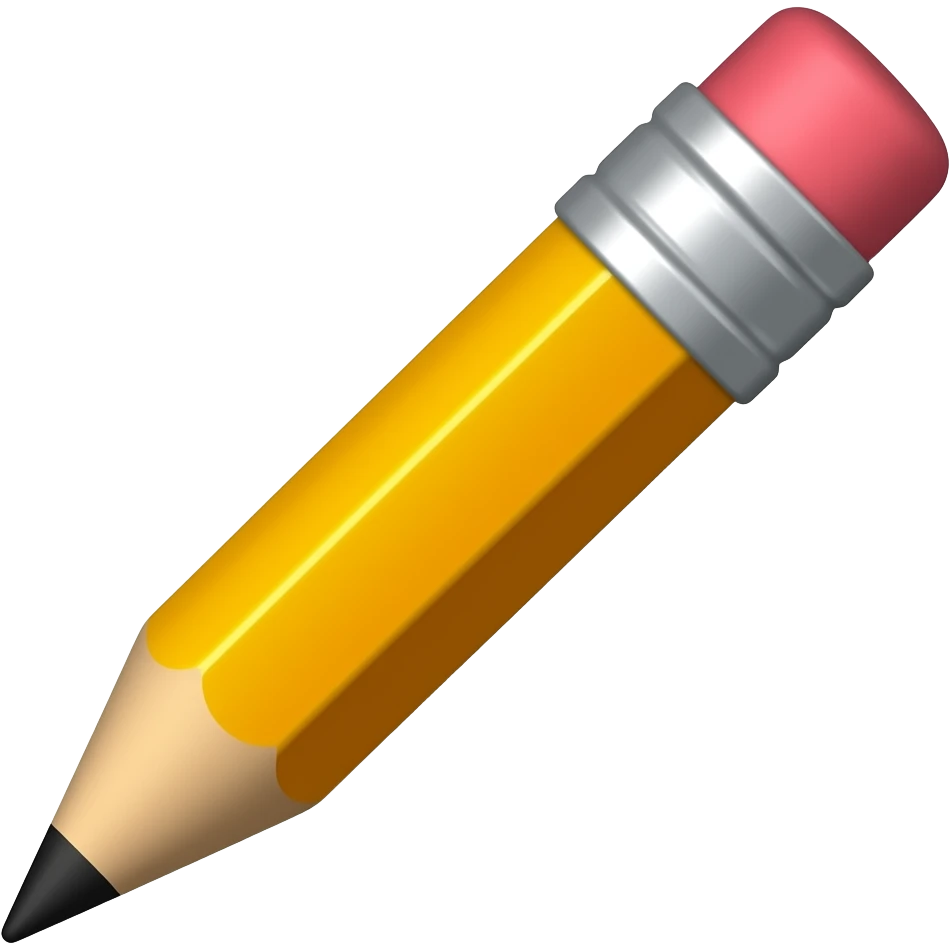 pencil emoji