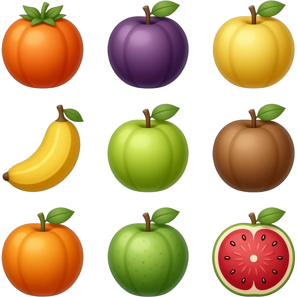 fruits emojis emoji