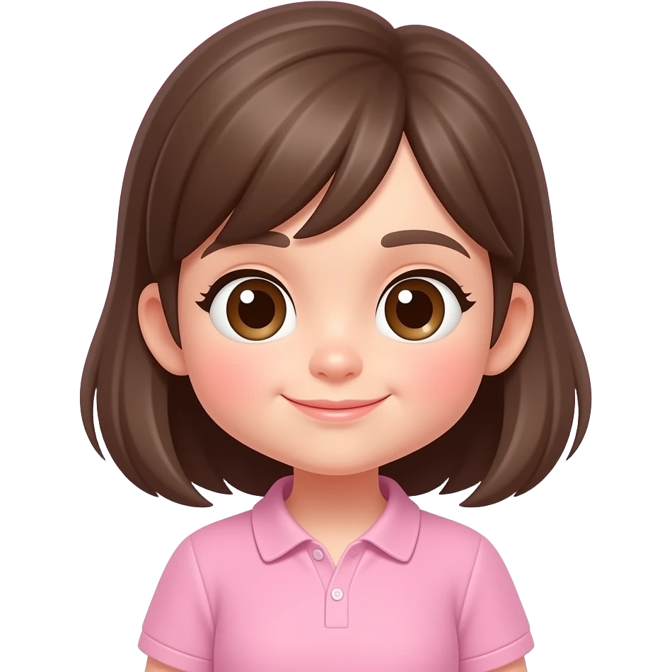 اعطيني  ايموجات  كيوت بلون زهري emoji