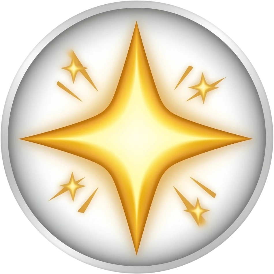 sparkles emoji