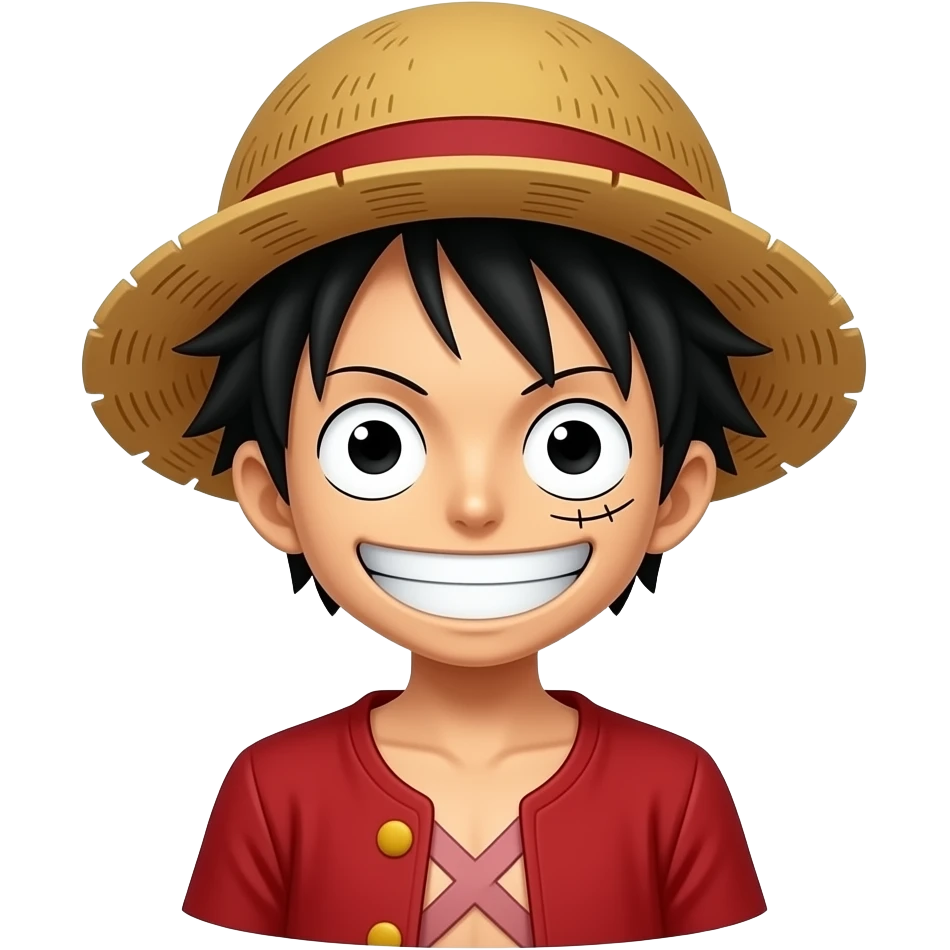 Make luffy emoji