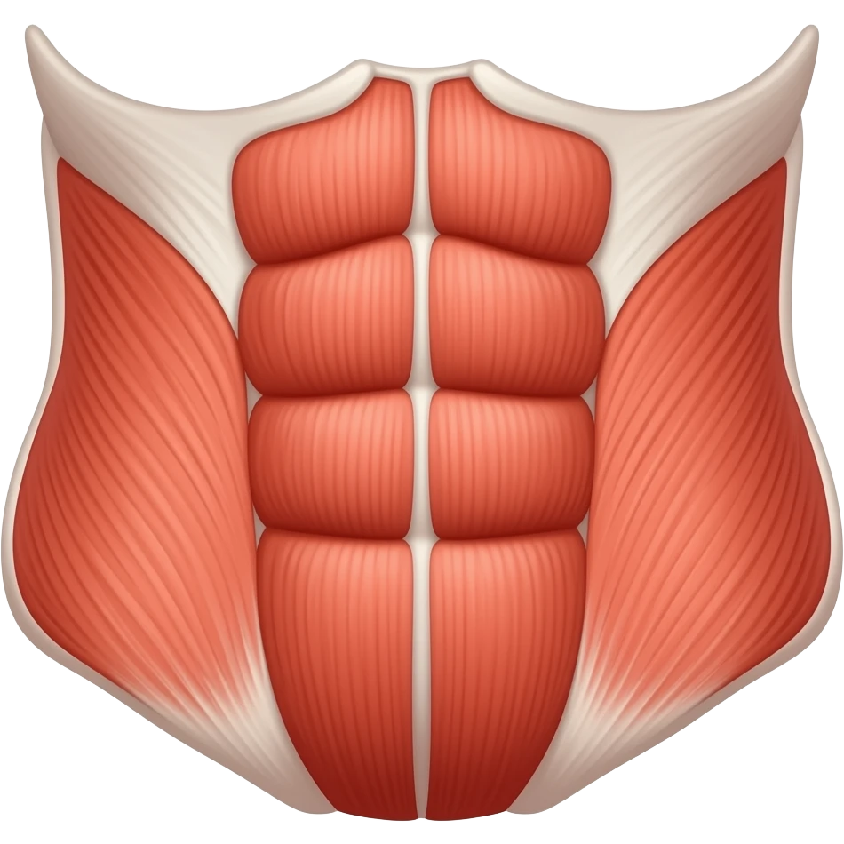 Create a transformer rectus abdominis emoji
