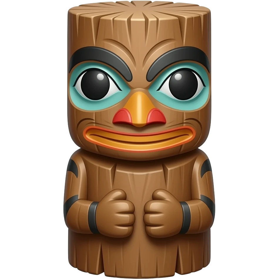 totem pole cat emoji