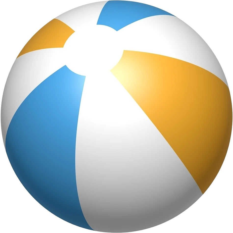 Beach ball emoji