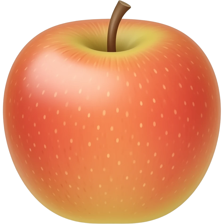apple and Chinese yam emoji