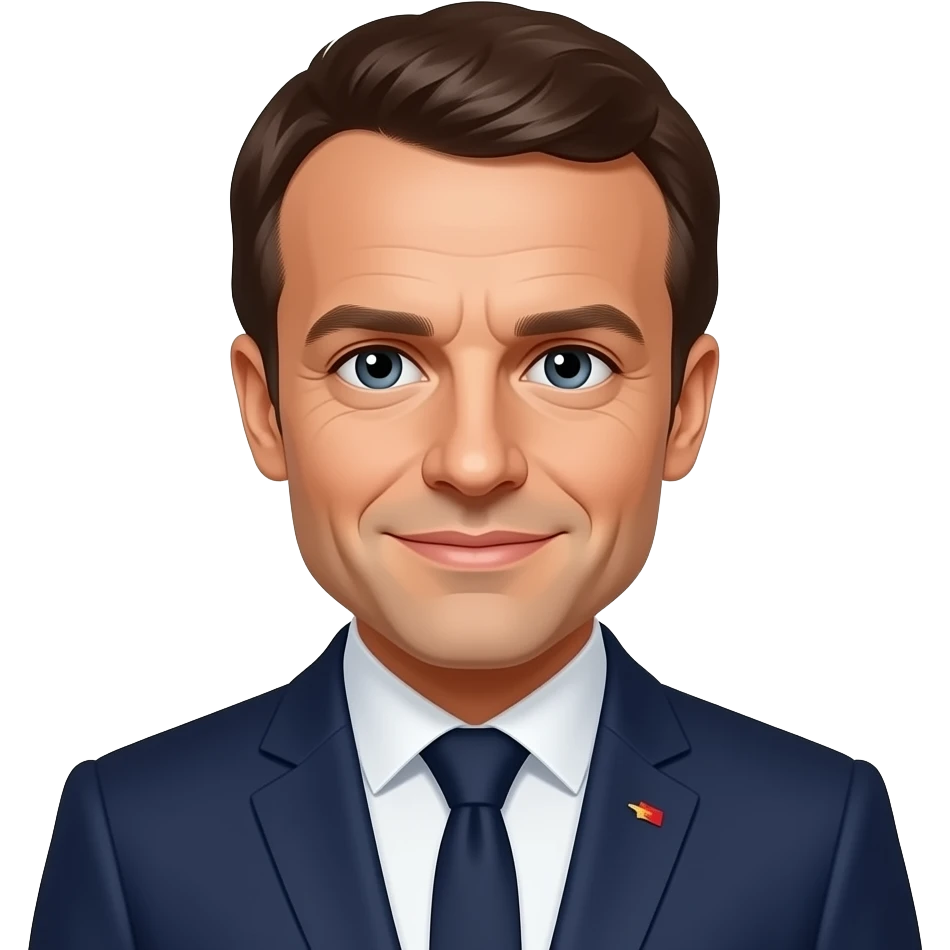 Emmanuel Macron emoji
