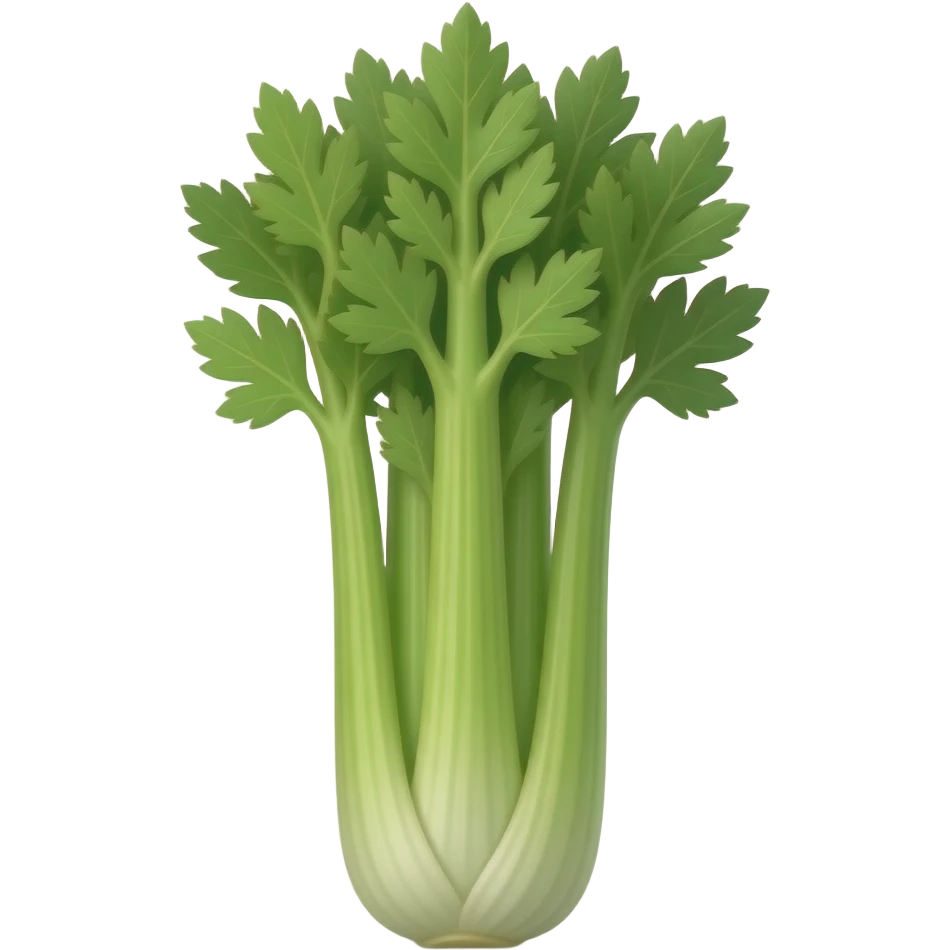 realistic celery emoji