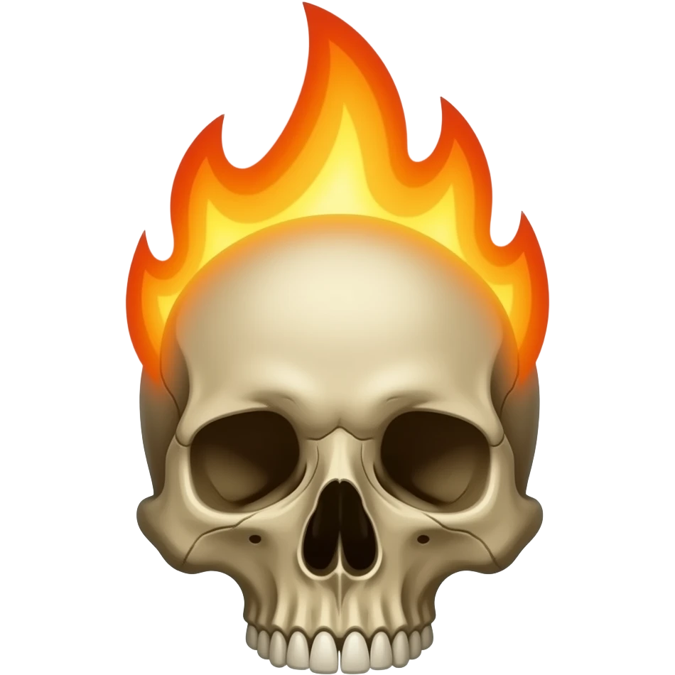 💀+🔥 emoji