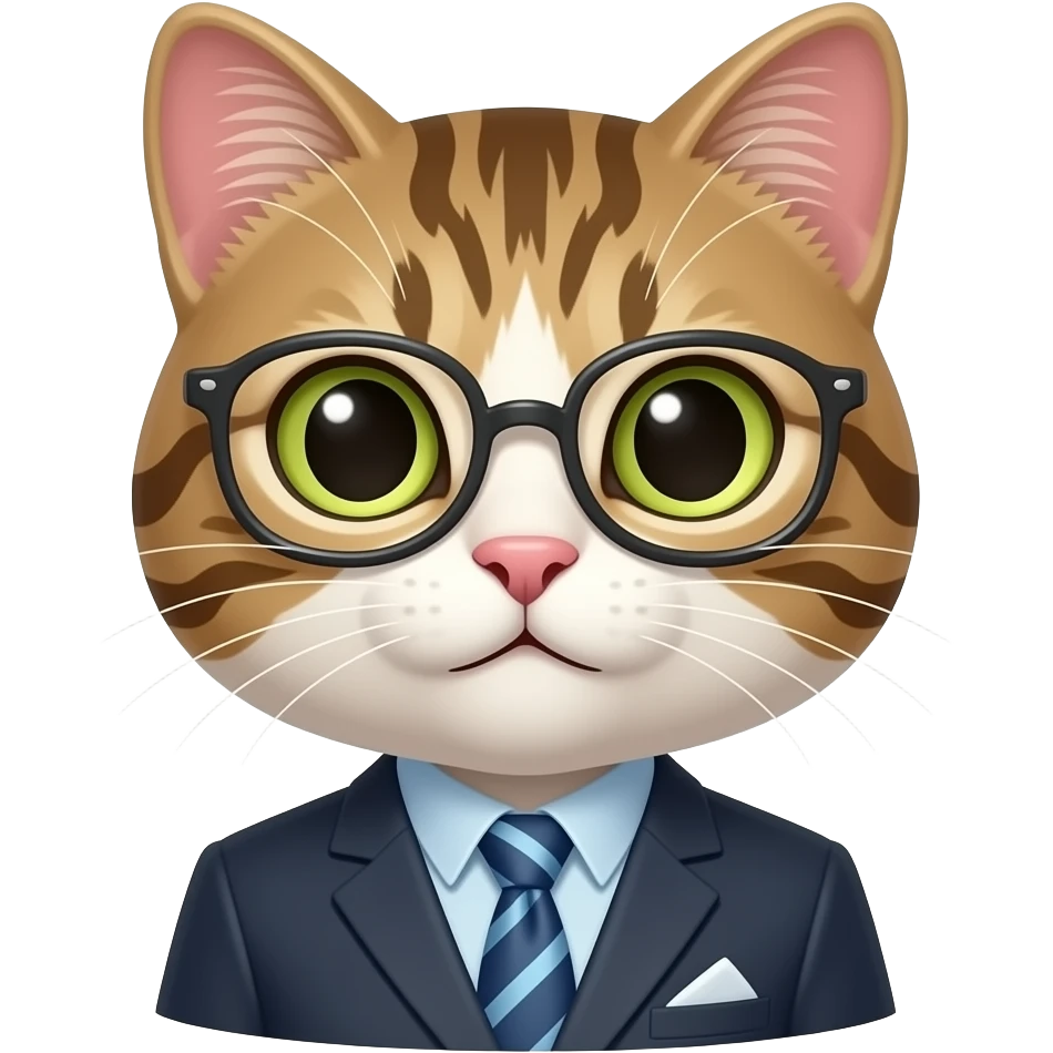 кіт вчитель emoji