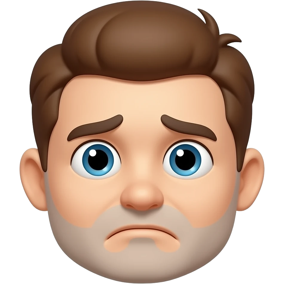 Confused face with notes emoji