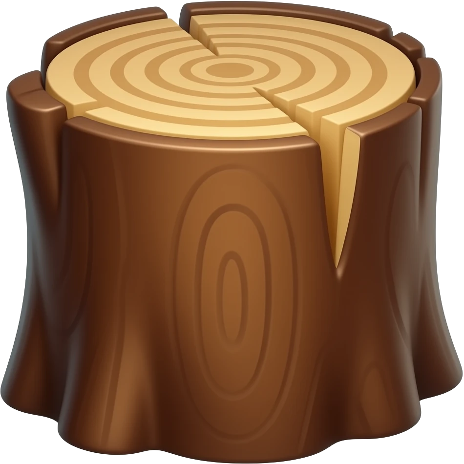 Pine Log emoji
