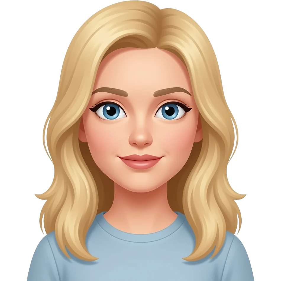 Make her have blonde hair emoji