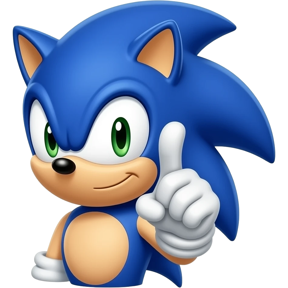 sonic emoji