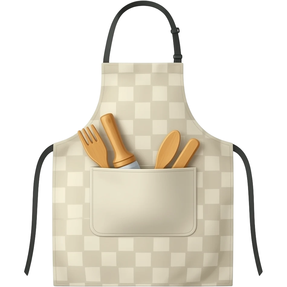 Mandil cocina emoji