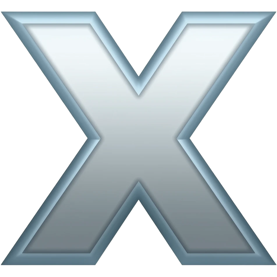 x emoji