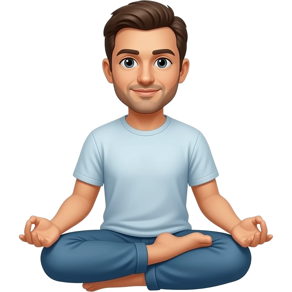 🧘🏽‍♂️ emoji