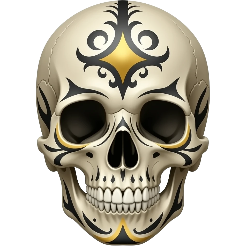 Skull marks emoji