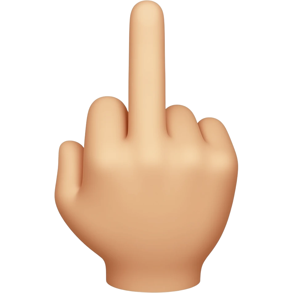 🖕🏻 emoji