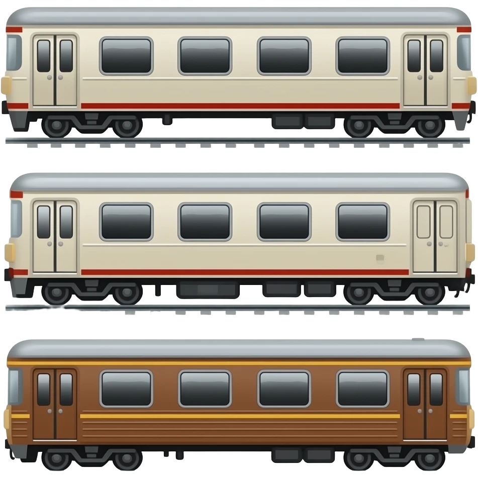 🚈🚃🚃🚃 emoji