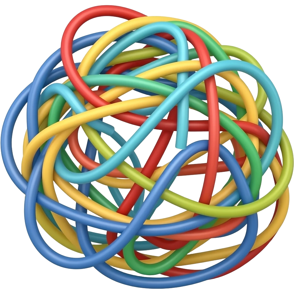 Tangled Cables emoji