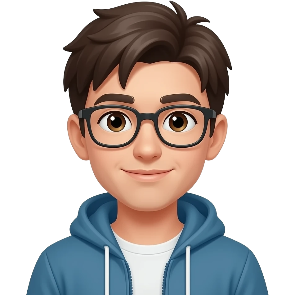 student chilling emoji