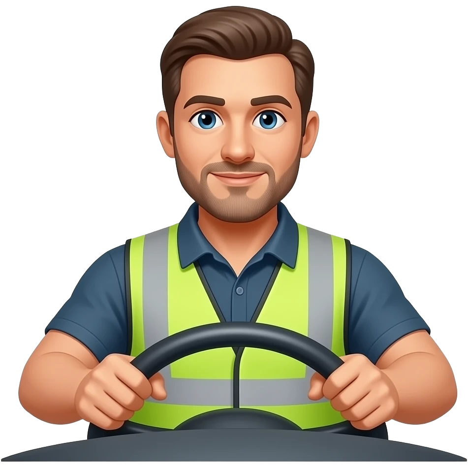 man driver emoji