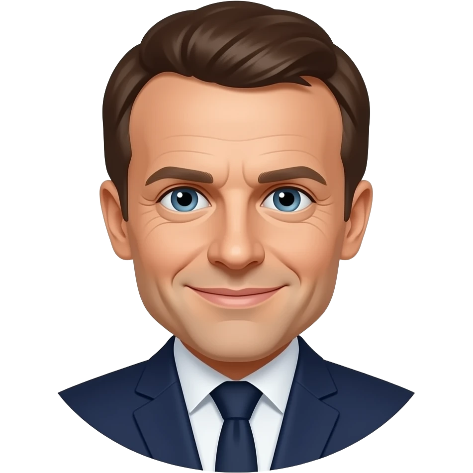 Emmanuel Macron emoji