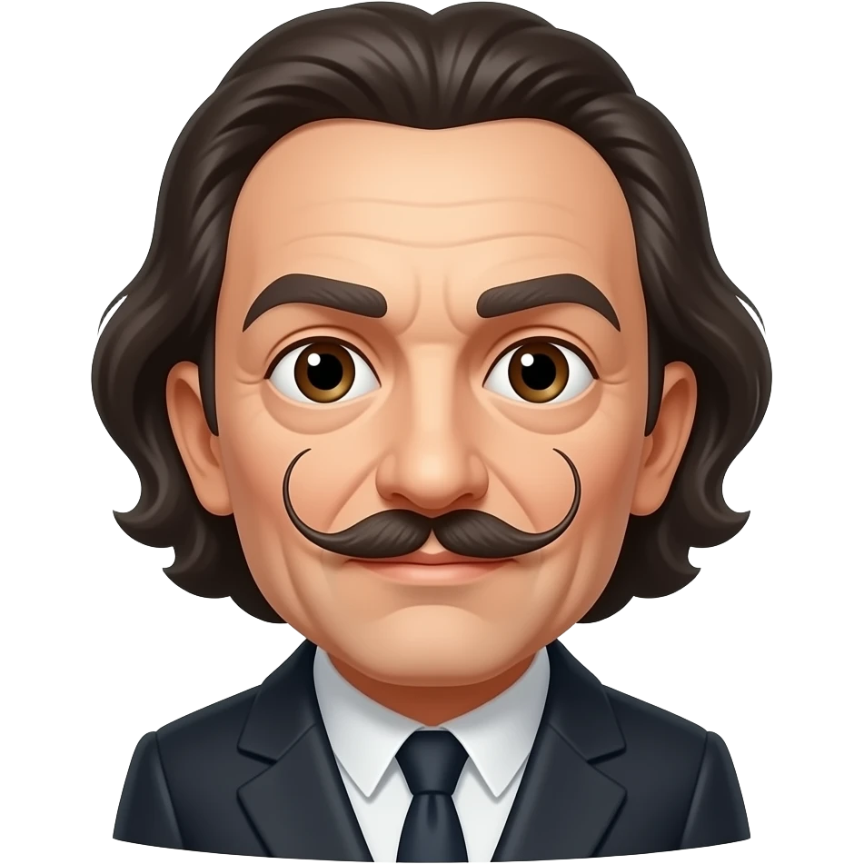 Salvador Dalí) emoji