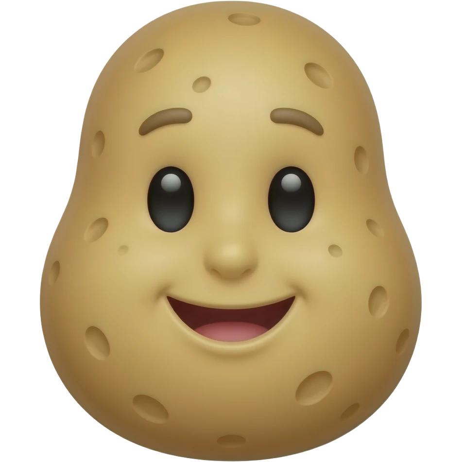 смайлик картошки emoji