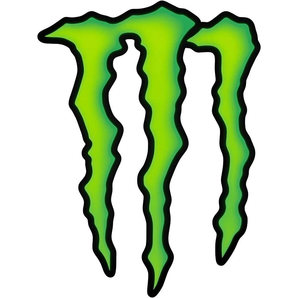 Lata de Monster energy emoji