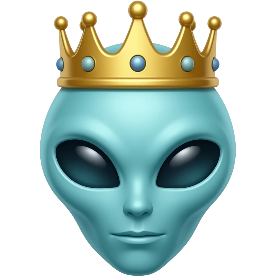 King alien emoji