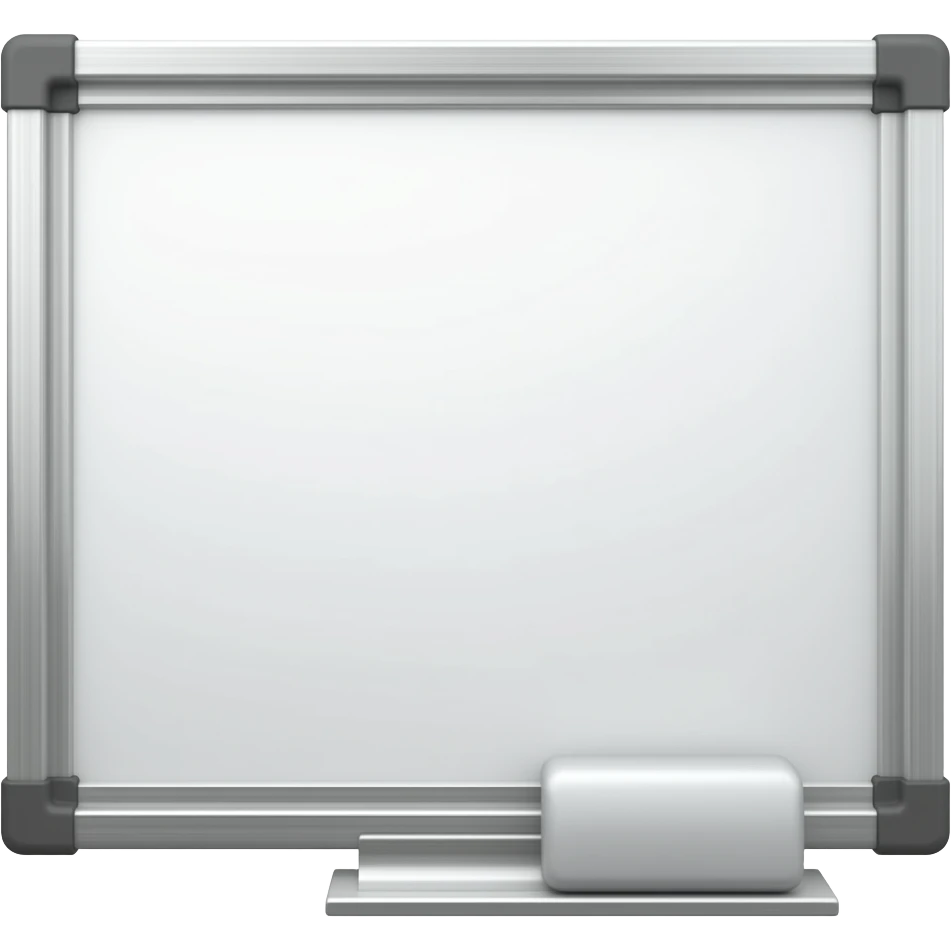 whiteboard emoji
