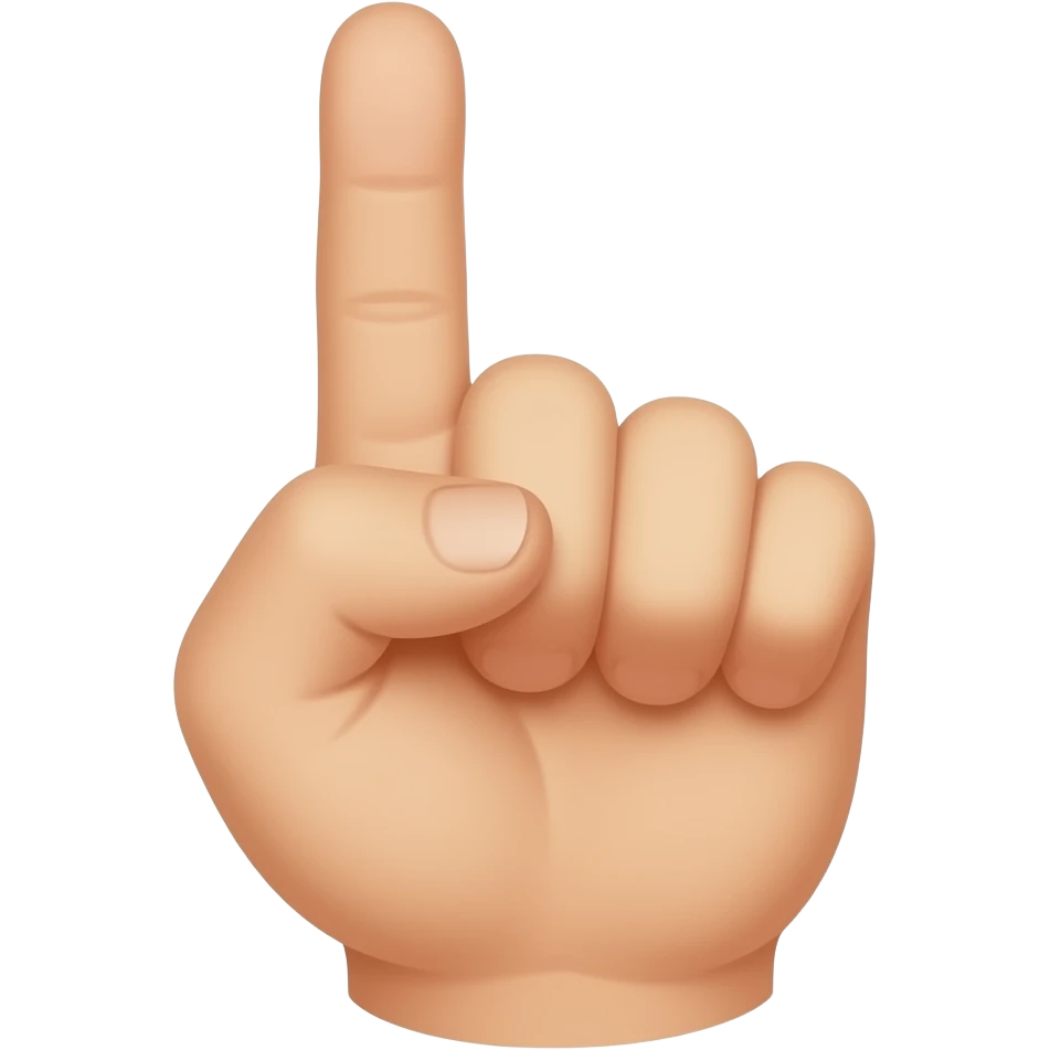 Thumb touching pointer finger emoji