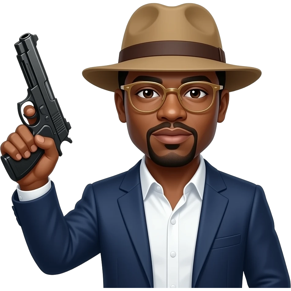 Diddy with a gun emoji