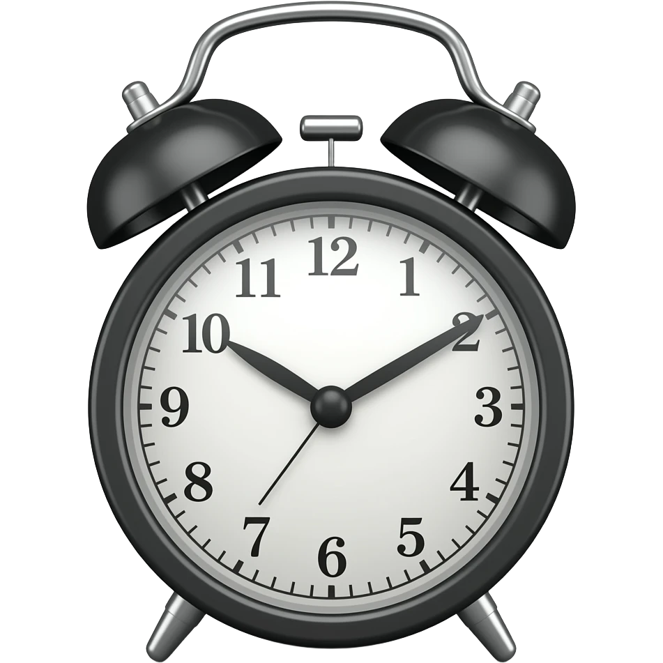 alarm emoji