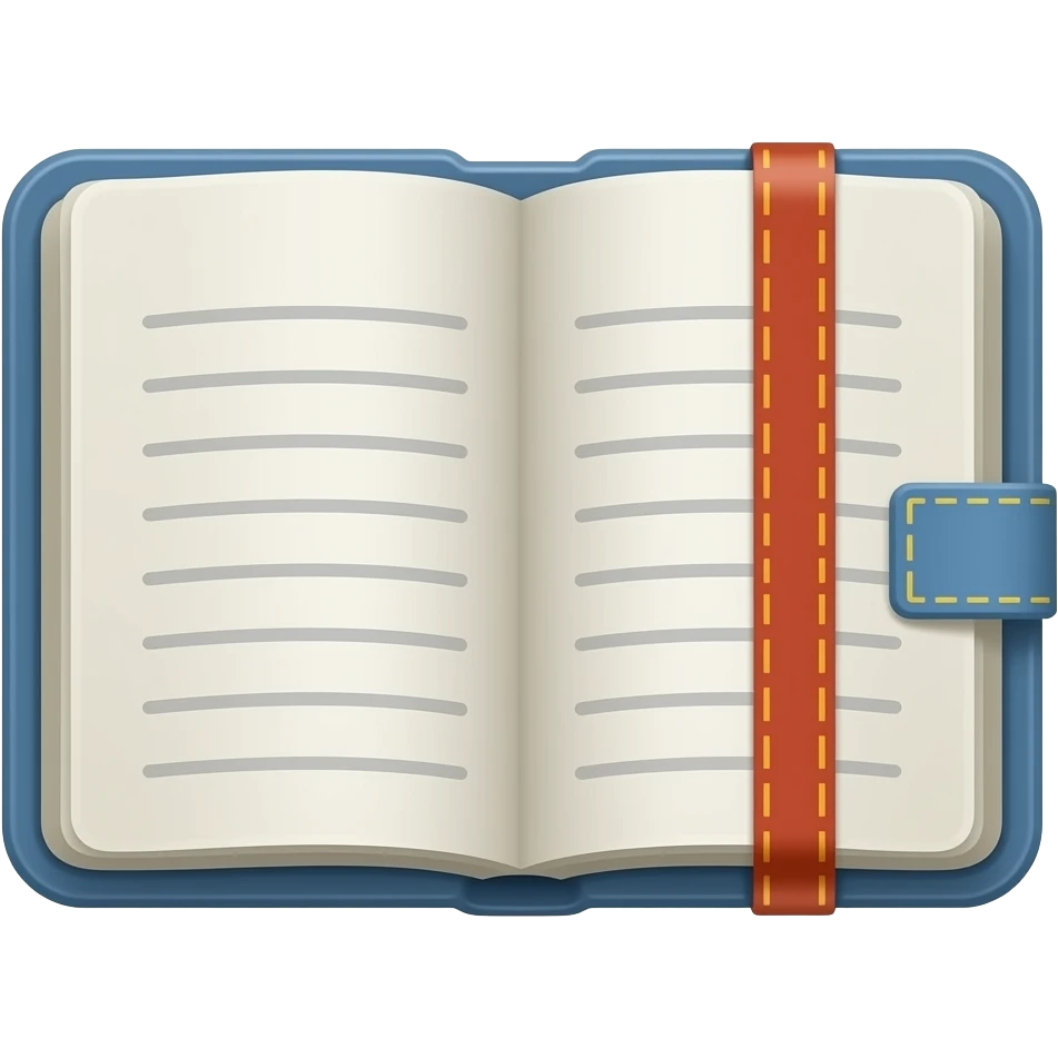 diary book emoji