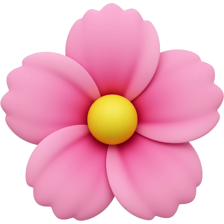 Pink emoji