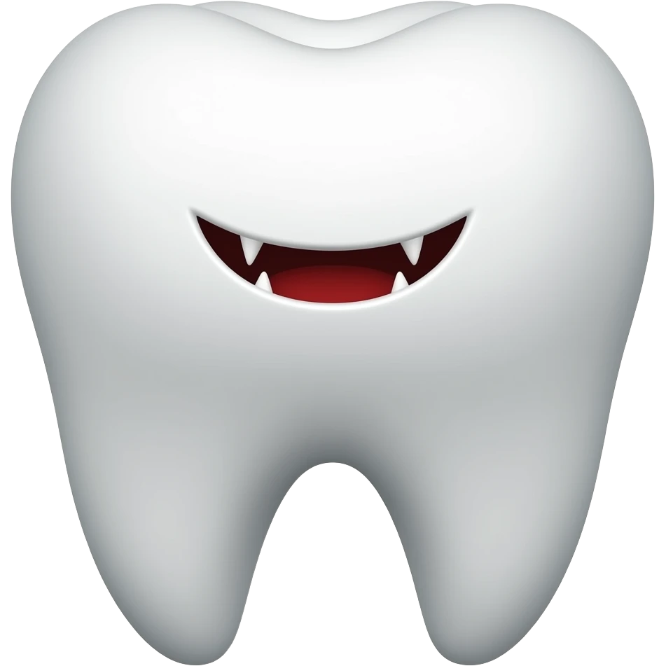 vampire tooth emoji