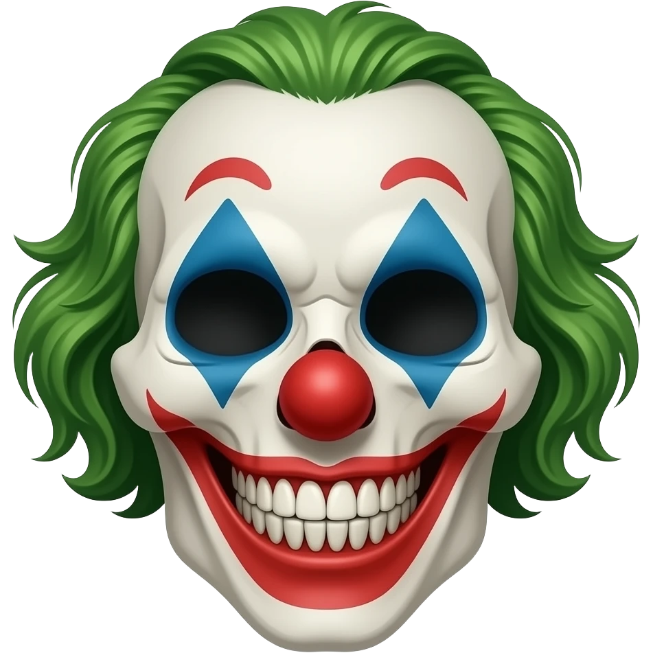 ☠️+🤡 emoji