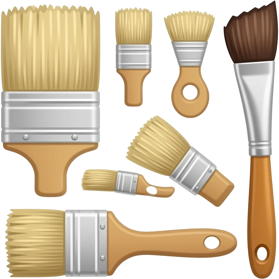 Painbrushes emoji